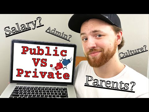 Teaching in a Public vs. Private School | An Unbiased Opinion?