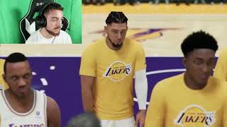 My first NBA game as a Laker - My career 2k22 pt. 3