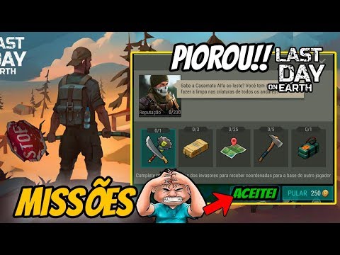 ACEITEI AS NOVAS MISSÕES DOS RAIDERS VALE A PENA? Last Day On Earth