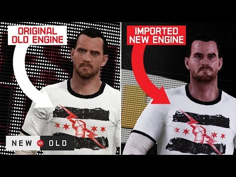 WWE 2K18: Old Models, New Engine #3 (Do They Look Better?)