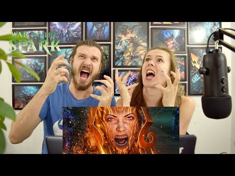 War of the Spark Official Trailer – Magic: The Gathering | Reaction