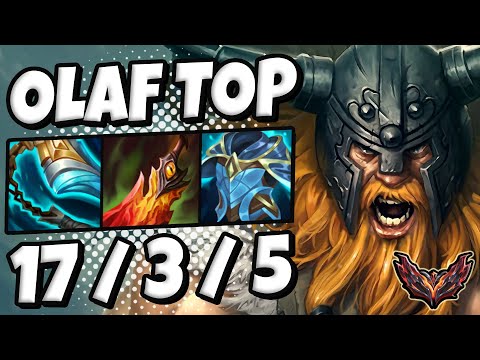 Olaf TOP vs Vayne [ OTP ] Lol Korea Grandmaster Patch 12.13 ✅