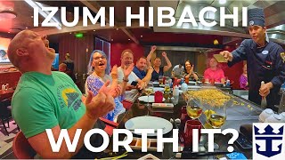 Izumi Hibachi Royal Caribbean Review: Is It Worth The Extra Cost?