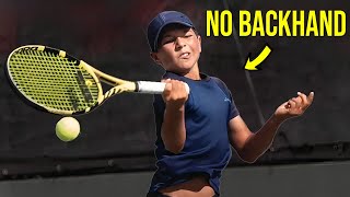 The Tennis Prodigy with TWO FOREHANDS! (Next World #1 ? | Most Unorthodox Player EVER)