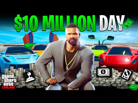 How to Get $10,000,000 PER DAY in the Fastest Way Possible in GTA Online