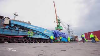 Transport of a generator stator to the Kozienice Power Plant - ESA logistika 2015