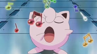 Jigglypuff slept by her own song 🎵 😴🥰 #pokemon #jigglypuff