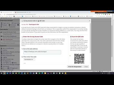 REDCap Tutorial - Surveys and Automation (8/23/21)