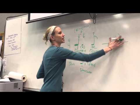 Dotted-quarter note in 4 explained