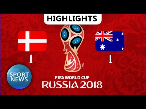 Denmark 1-1 Australia     ( World Cup RUSSIA 2018 )