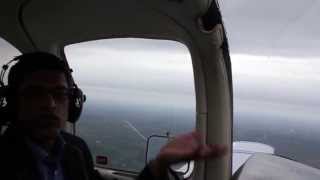 preview picture of video 'Flying Experience over Silverstone at Hinton in the Hedges Airfield'