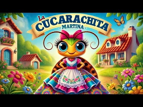 🩵"La Cucarachita Martina"❤️ I🎼 Cuento Infantil con Canciones I🐭 Dramatización para Niños"🍿
