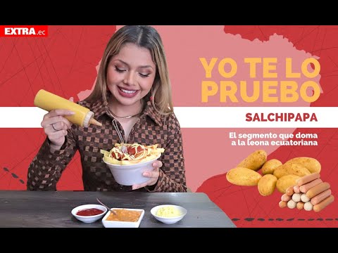 Look at the richest salchipapa in Guayaquil