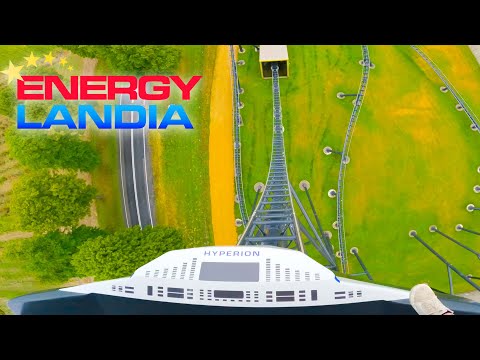 Hyperion (Front Row POV) - Energylandia, Poland 4K