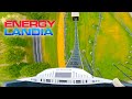 Hyperion Front Row POV Energylandia Poland 4K