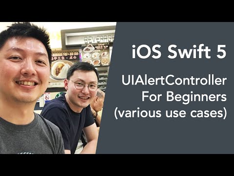 iOS Swift 5: UIAlertController - Alert, ActionSheet & Textfield examples