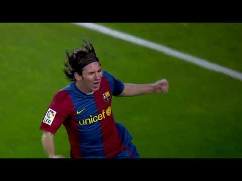 The Lionel Messi Match! Hat-Trick vs Real Madrid 2007 English Commentary
