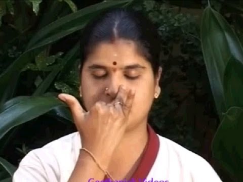 Yoga For Healthy Digestion - Surya Nadi Pranayama (Right Nostril Breathing)