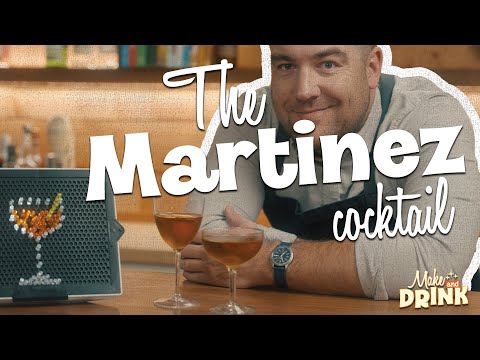 How to make The MARTINEZ cocktail from the 1800s with Old Tom Gin