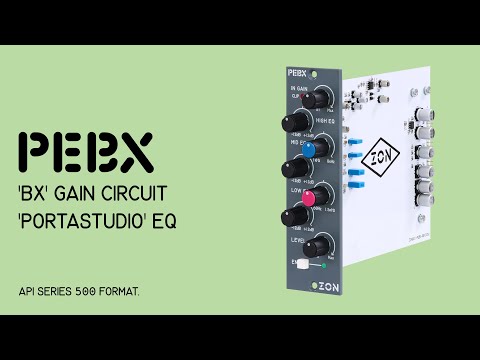 ZON PEBX 500 Series BX Preamp + Portastudio EQ image 4