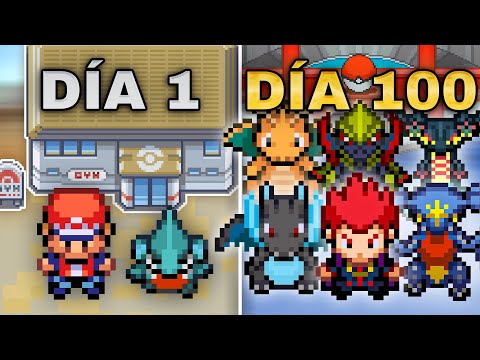 I Survived 100 Days as a DRAGON-TYPE GYM LEADER in Pokemon!
