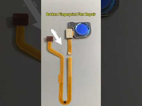 Broken Fingerprint Flex Repair #technology #mobilerepair