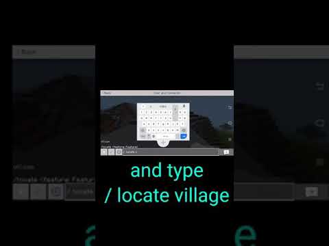 How to find village in minecraft easilY
