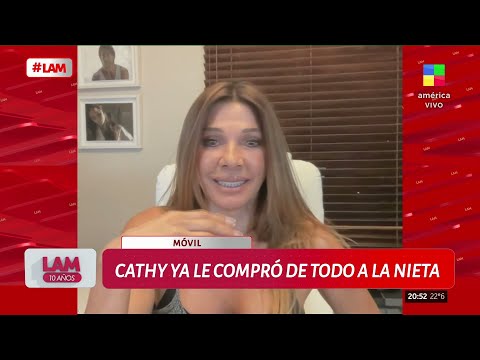 🤩 CATHY FULOP, LA ABUELA DEL AÑO, EN EXCLUSIVA: "Voy a ser una abuela loca, ya le compré de todo"