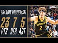 #19 Overall Pick Brandin Podziemski's CAREER-HIGH Performance! ? | November 14, 2023