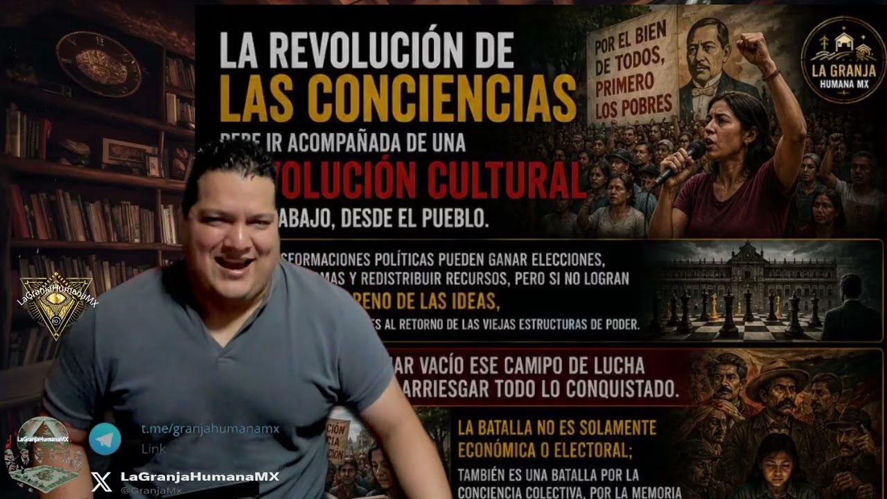 La Revolución de las Conciencias debe ir acompañada desde abajo. AMLO y la Intervención