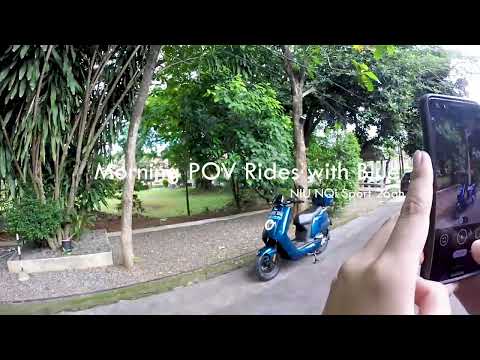 NIU NQi Sport Morning POV Rides