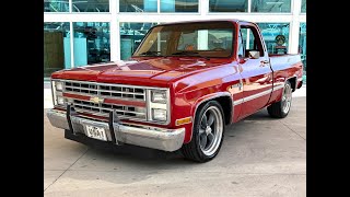 Video Thumbnail for 1987 Chevrolet C/K Truck