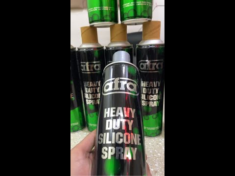 Afra Heavy Duty Silicone Spray, Grade 8084