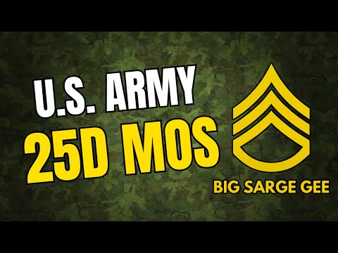 US Army 25D MOS | Cyber-Netzwerk-Verteidiger