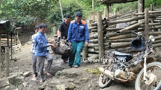 Robert sold two biggest wild boars to prepare for his wedding with Mai. Green forest life 
