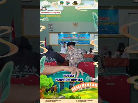 MUSDES Pendirian BUMDES Kramat