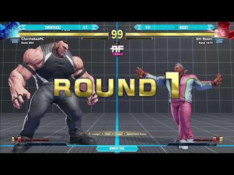 CHONTEKAZ vs SH RASEC ~ CALLEJERA 3 Winners Finals ~ Torneo Street Fighter V Mexico