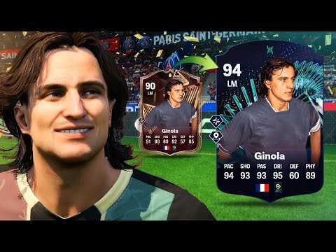 94 TOTS Evolution Ginola should be ILLEGAL.. 🔥 FC 24 Player Review