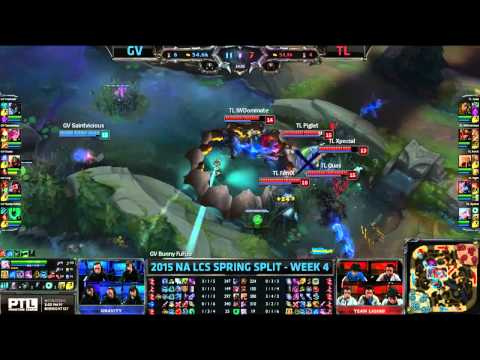 NA LCS Spring 2015 W4D2: Gravity vs Team Liquid Highlights