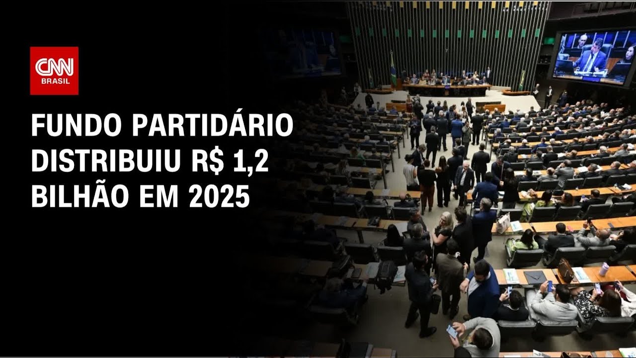 Fundo Partidário: Siglas receberam R$ 1,2 bilhão em 2025 | AGORA CNN