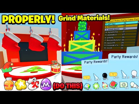 How To Properly Use Beesmas For CRAZY Materials & Honey! (Bee Swarm Simulator)