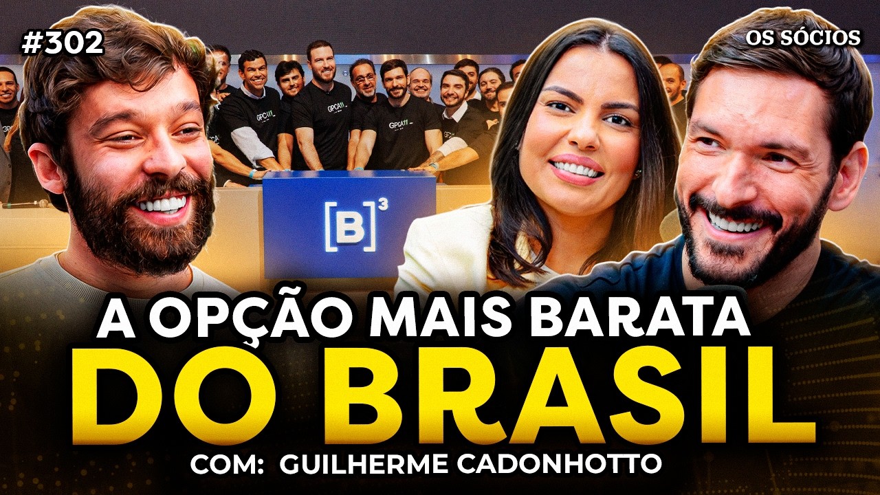 COMO BLINDAR SEU DINHEIRO DA INFLAÇÃO (com Guilherme Cadonhotto) | Os Sócios 302