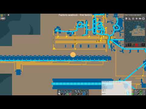 Factorio seablocks first factory 18
