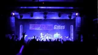 CONTRIVE on stage with AT THE GATES Australia 2012