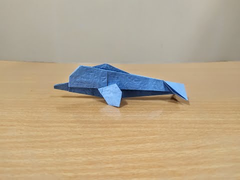 How To Make An Easy Origami Dolphin