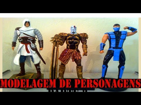 MODELAGEM DE PERSONAGENS COM MASSA (PARTE 5) A BLOCAGEM  NA PRÁTICA - PERNAS