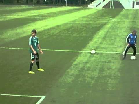 Srdjan Lakic - Schusstraining mit Pierre Littbarski beim VfL Wolfsburg #August 2011