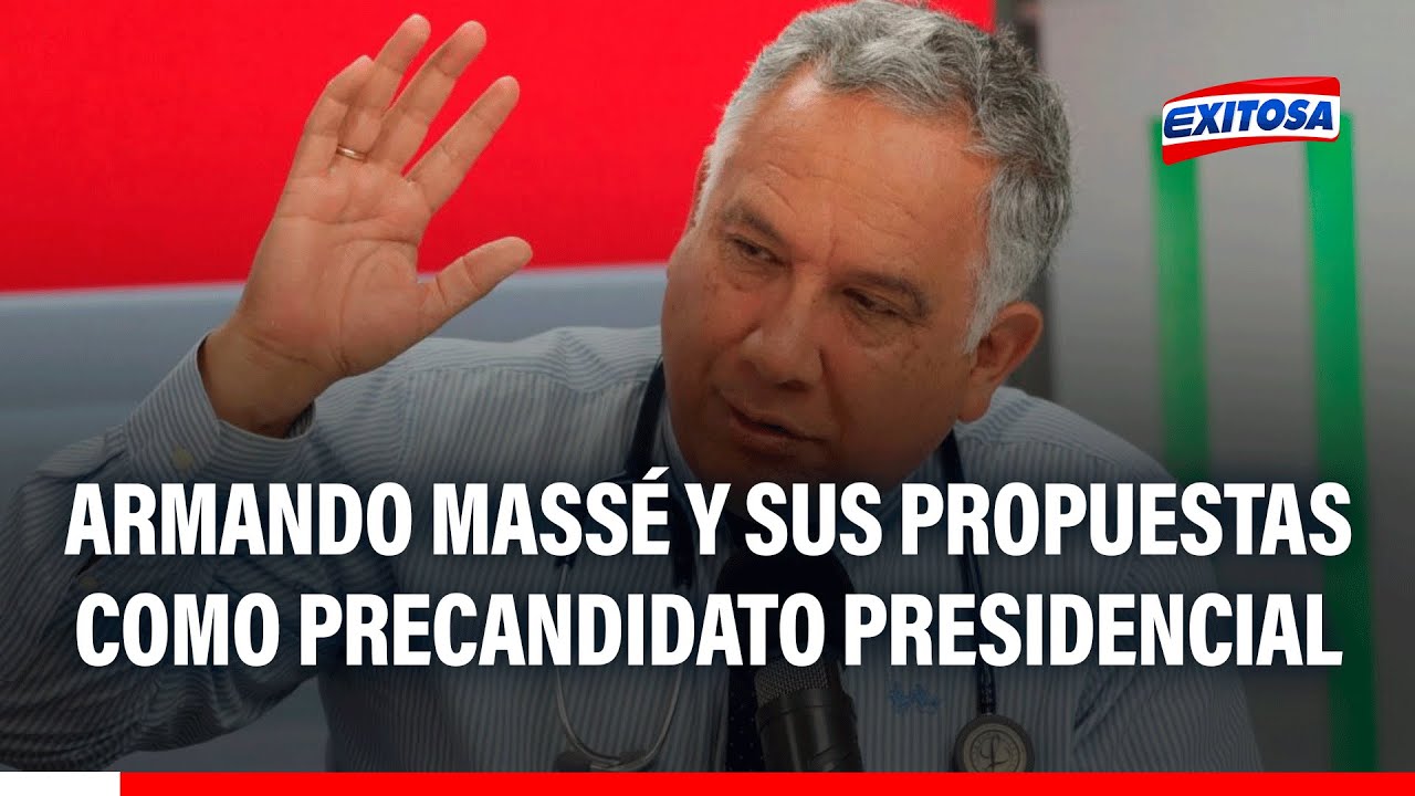 🔴🔵 Armando Massé participó en internas de Perú Federal: Propone duras sanciones contra criminales
