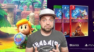 Link's Awakening for Switch DRAMA + Aladdin and Lion King are BACK!