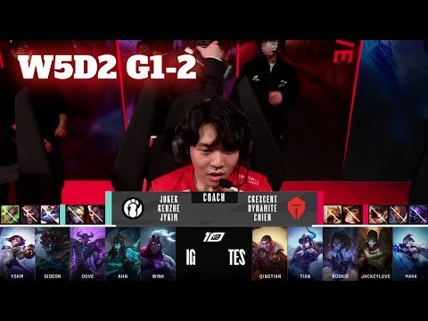 TES vs IG - Game 2 | Week 5 Day 2 LPL Spring 2023 | Top Esports vs Invictus Gaming G2